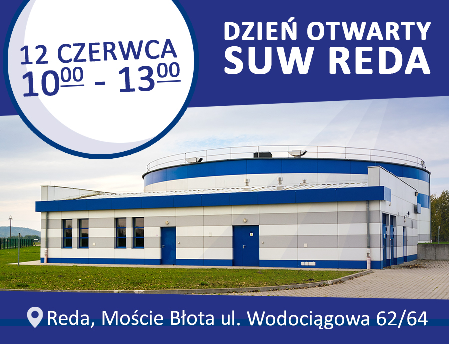 Dzień otwarty stacji uzdatniania wody Reda Moście Błota