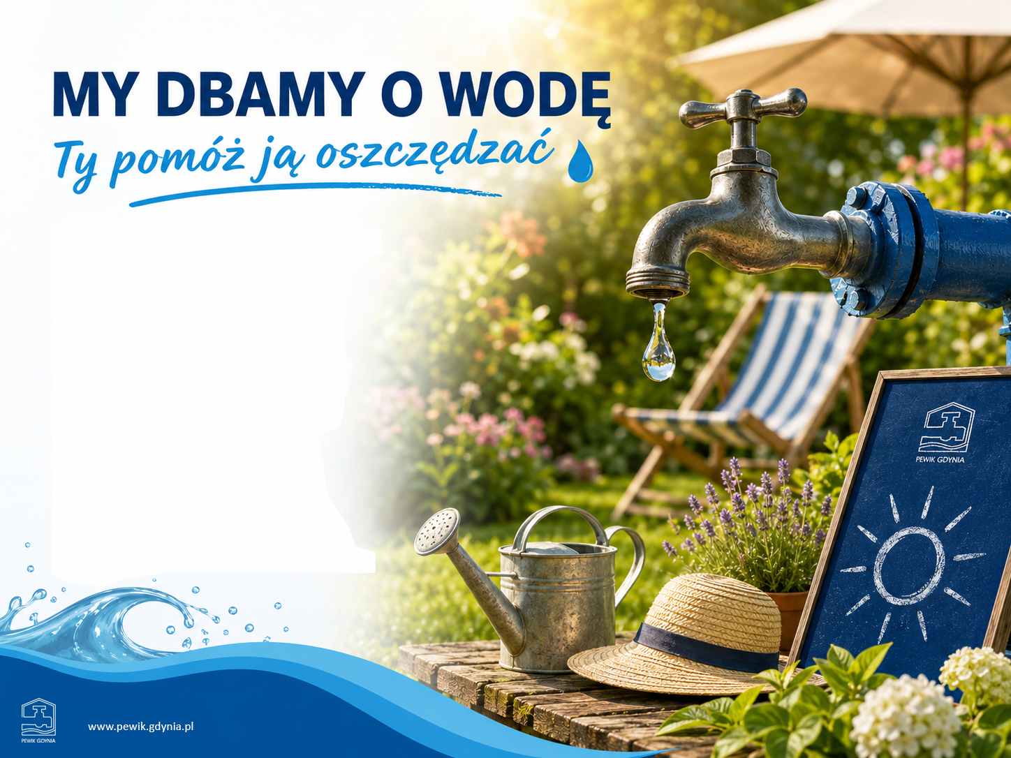 Pomóż oszczędzać wodę